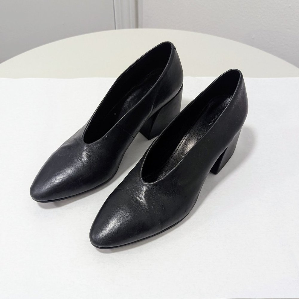 Vagabond Olivia Leather Pumps | Black | 10